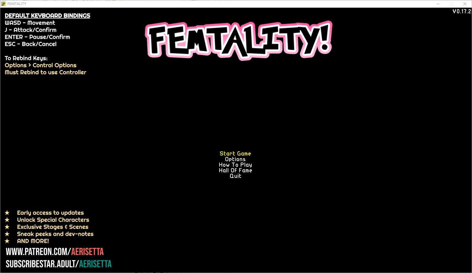 【ACT/步兵/有动画】FEMTALITY Ver.0.17.2 横板动作清关【PC+安卓/1.8G】【微云网盘】-游戏网