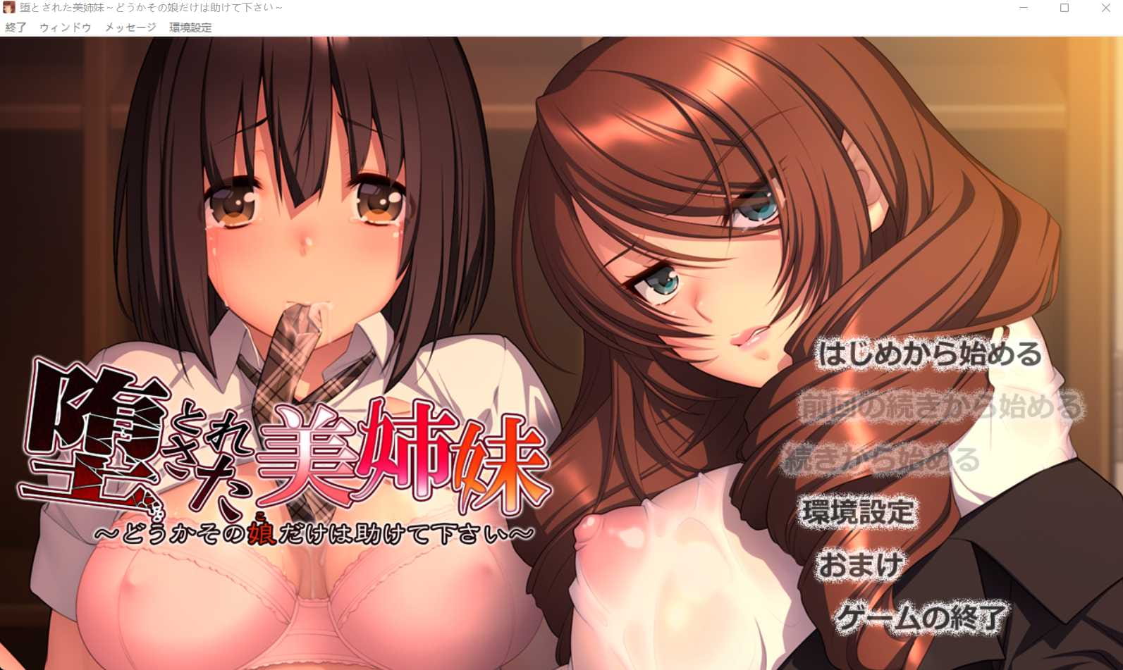 【拔作ADV/汉化/复仇NTR】堕落美姐妹～请救救那个女孩～/堕とされた美姉妹 ～どうかその娘だけは助けて下さい～AI汉化版+全CG存档【1.66G】-游戏网