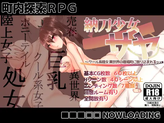 【探索RPG/汉化】納刀少女サヤ ～クール系陸女 異世界の宿場町に放り込まれる Ver1.1 AI汉化版+存档【1.4G】【百度网盘】-游戏网