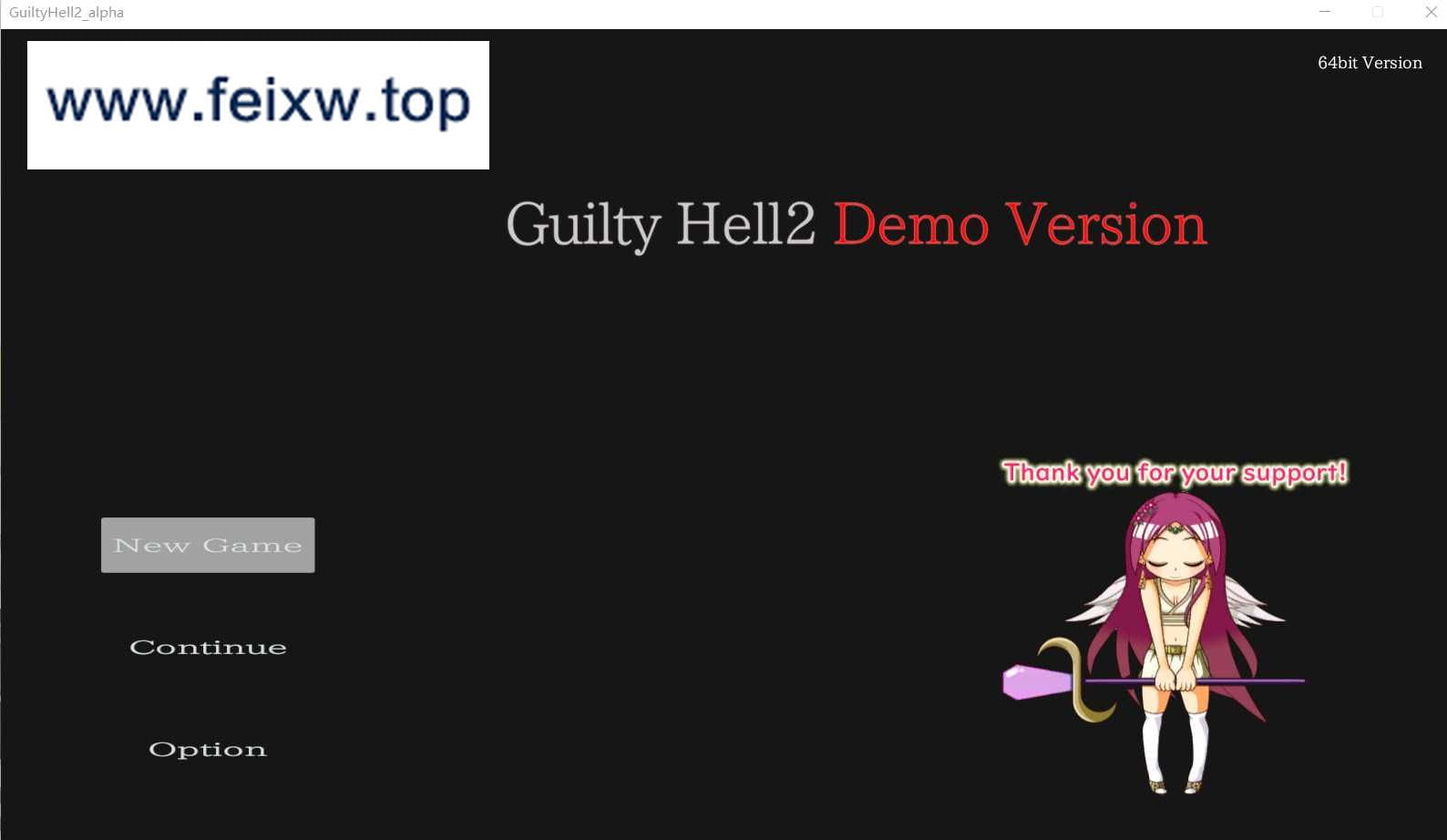 【神级ACT大作/动态】Guilty Hell 2 纯白女神与亡者之都II V22C 重置版【更新/6.5G】【百度网盘】-游戏网