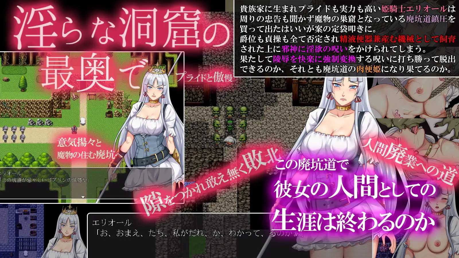 【RPG/AI汉化/淫乱】堕落騎士エリオール～廃坑道は肉快楽の魔岩窟～[1.55G/度盘]-游戏网