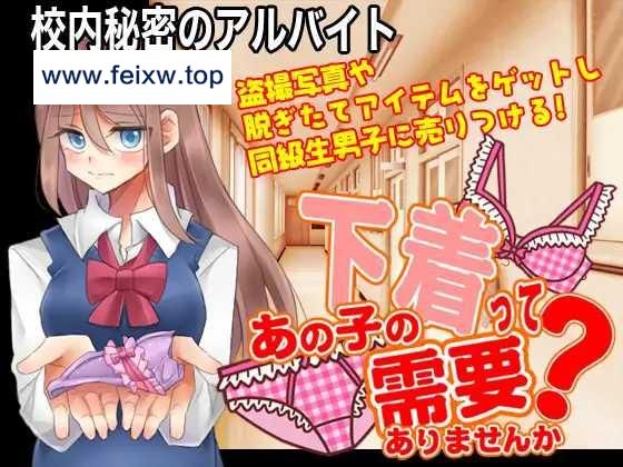 【RPG/机翻】校内秘密のアルバイト ～あの子の下着って需要ありませんか?～[度盘/秒传]【1G】-游戏网