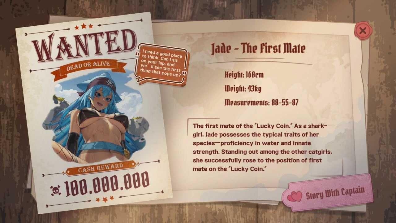 【SLG/官中/步兵】海盗：尼克小姐/Miss Neko: Pirates 官方中文步兵版【300M】【百度网盘】-游戏网