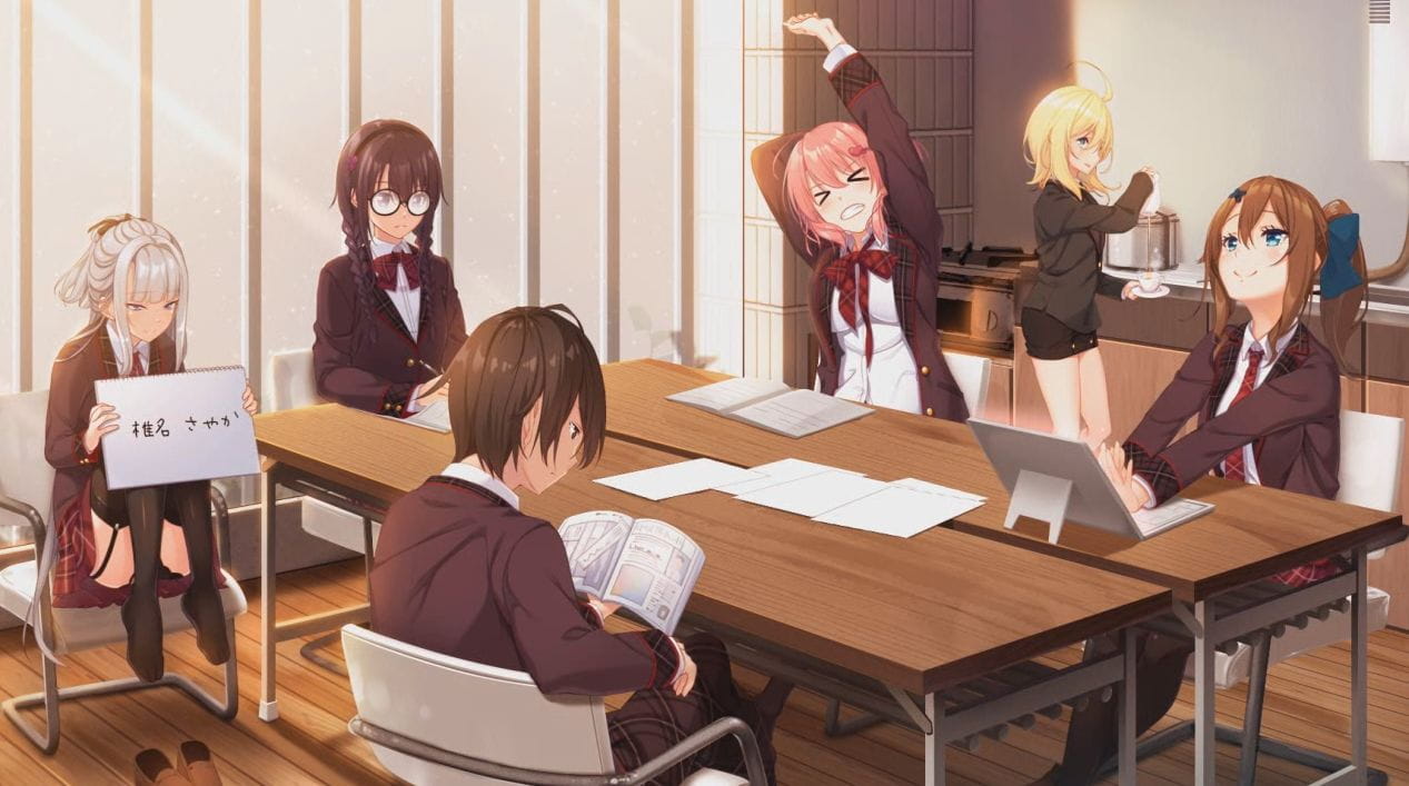 [大型ADV汉化][H版大老师]当孤僻之人遇上青春生活 全线完结汉化版[双端7.16G/BD]-游戏网