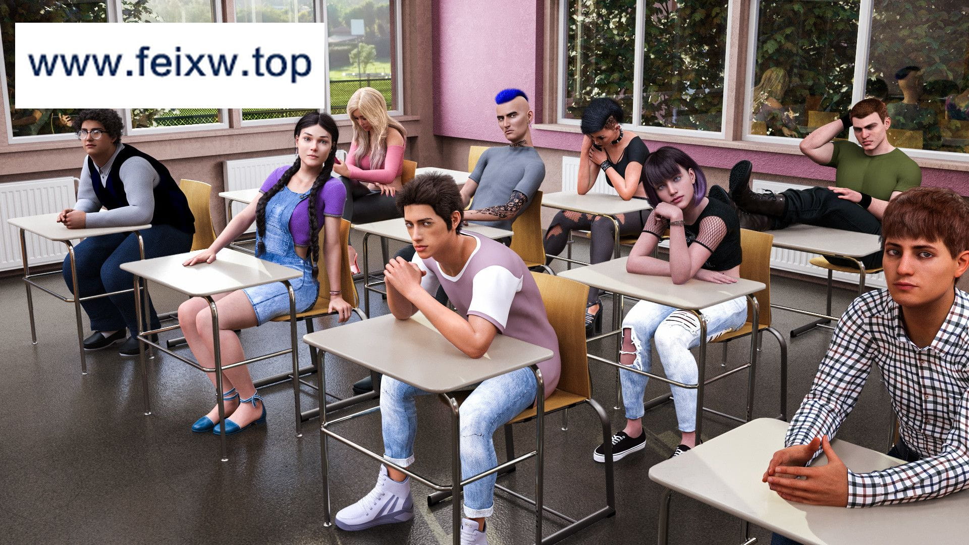 [欧美SLG汉化无码]徐娘半老2-太阳城的米尔斯 MILFs of Sunville V2官方中文版[电脑1.75G/BD]-游戏网