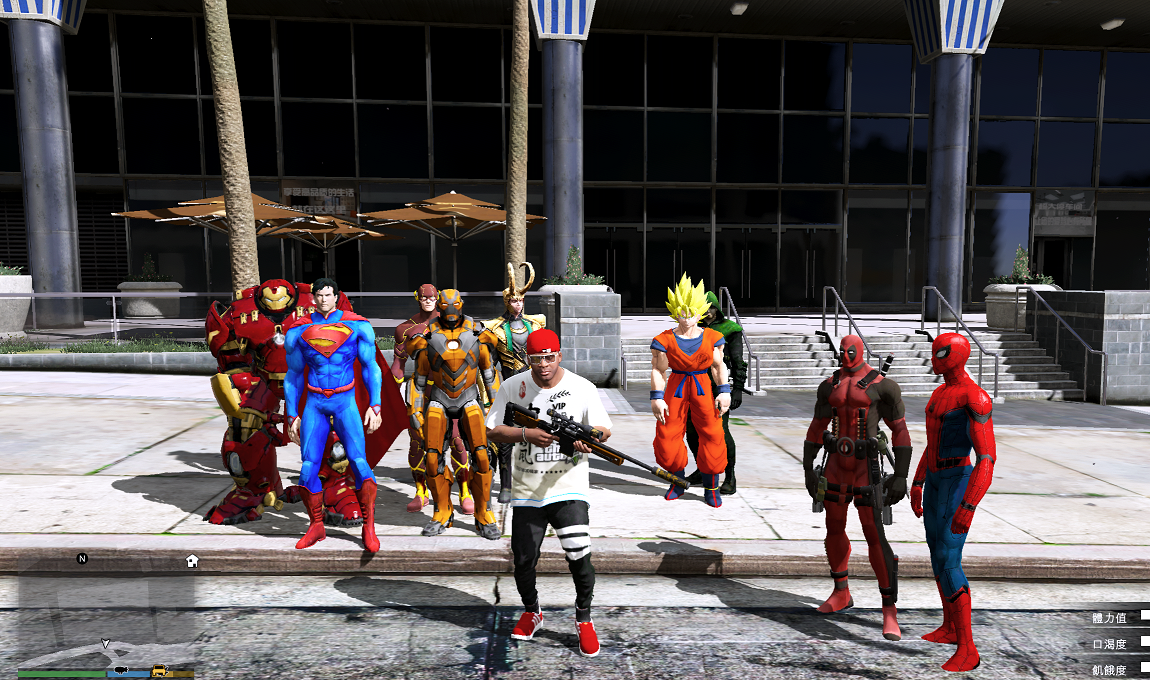 GTA5中国风（1.41整合版1300辆真车+183位美女与英雄+200%存档）-游戏网