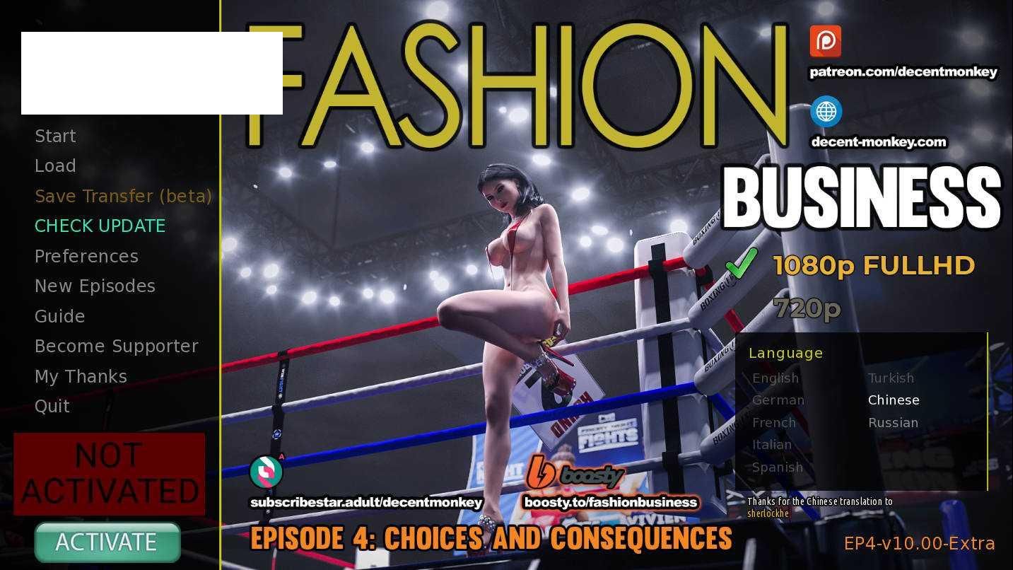 [SLG/官中/动态] 时尚女王莫妮卡/Fashion Business Ep.4 v10 Extra 官方中文 [12.4G/WY]-游戏网