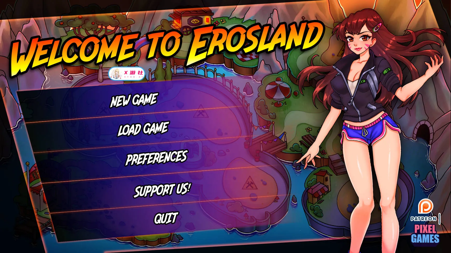 [SLG/汉化/动态] 欢迎来到爱神乐园/Welcome to Erosland Ver0.3 AI汉化 [1G/WY]-游戏网