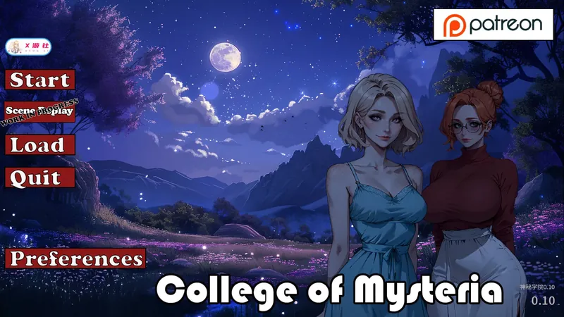 [SLG/汉化/NTR] 神秘学院/College of Mysteria Ver0.10 AI汉化 [1.2G/WY]-游戏网