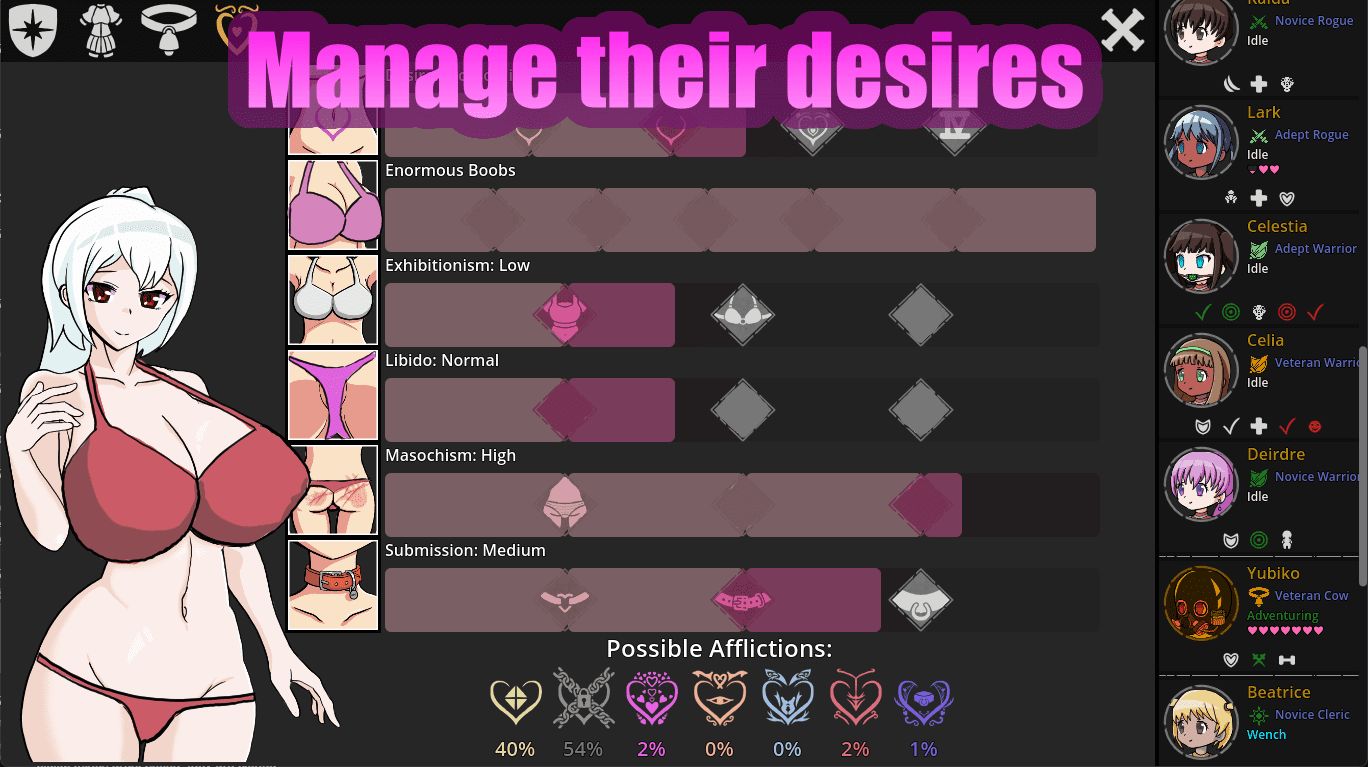 [SLG/PC/官中] 淫欲地牢 Ero Dungeons Beta 1.3.5: Noble Edition 官方中文版 [200M/微云OD]-游戏网